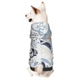 thumbnail image 1 of Fotbe Sea Animal Sudadera con Estampado para Perros Pequeños – Suéter con Capucha para Mascotas, Tela Suave de Forro Polar con Bolsillo-X-Small, 1 of 7