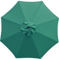 thumbnail image 1 of Umbrella Replacement Sunumbrella Cover for Patio Market Umbrellas – Polyester Fabric Without Frame Durable Protective Shelter, 1 of 7