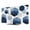Blue, variant on Sage Green Marble TV Cover for 24 Inch Screen,Stretch Fabric Dustproof TV Display Protector,Gold White Geometric Hexagon Modern Elastic Slipcover Monitor Cover for Indoor Desktop Computer 20.9"x11.8"