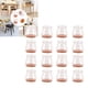 thumbnail image 5 of Protectores De Suelo De Patas De Silla De Silicona 16 Piezas Redondos Transparentes, 5 of 7