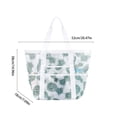 thumbnail image 3 of Bolso de playa de malla de nailon para viajes y compras | Organizador de almacenamiento transparente y transpirable para el hogar, la oficina y la piscina | Bolsa multiusos para ropa, 3 of 6