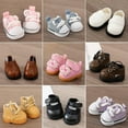 thumbnail image 5 of GlobaShun Doll Shoes 1 Pairs  Fits for 15cm 17cm Doll Shoes American Dolls Accessories,Dress Up Doll Clothing Shoes Set Replacement, 5 of 7