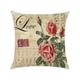 thumbnail image 1 of Inteprter Hermosa funda de cojín para exquisita decoración del hogar, funda de almohada decorativa con flores Decoración del hogar kztym001-8, 1 of 6