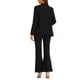 thumbnail image 3 of INSPIRAR CHIC Conjunto de Trabajo de 2 Piezas para Mujeres, Blazer Doble Botonadura y Pantalones Formales XS Negro, 3 of 6