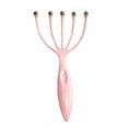 thumbnail image 1 of Peine masajeador de cabeza, cuero cabelludo y cuello, rodillo de cinco dedos, bola de acero, relajante, SPA, cuidado del cabello, crecimiento del cabello, alivio del estrés, 1 of 4