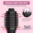 thumbnail image 4 of Upgraded 4 in 1 Hair Dryer and Styler Volumizer with Negative Ion Anti-frizz Ceramic Titanium Barrel Hot Air Hair Straightener Brush, 4 of 10