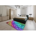 thumbnail image 5 of Ahgly Company Machine Washable Indoor Square Transitional Mint Green Area Rugs, 7' Square, 5 of 7