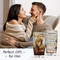 thumbnail image 2 of Gifts for Boyfriend - Boyfriend Gifts from Girlfriend - I Love You Gifts for Him for Anniversary, Boyfriend Birthday Gift, Boyfriend Christmas Gifts - Lion 20oz Stainless Steel Tumbler, 2 of 6