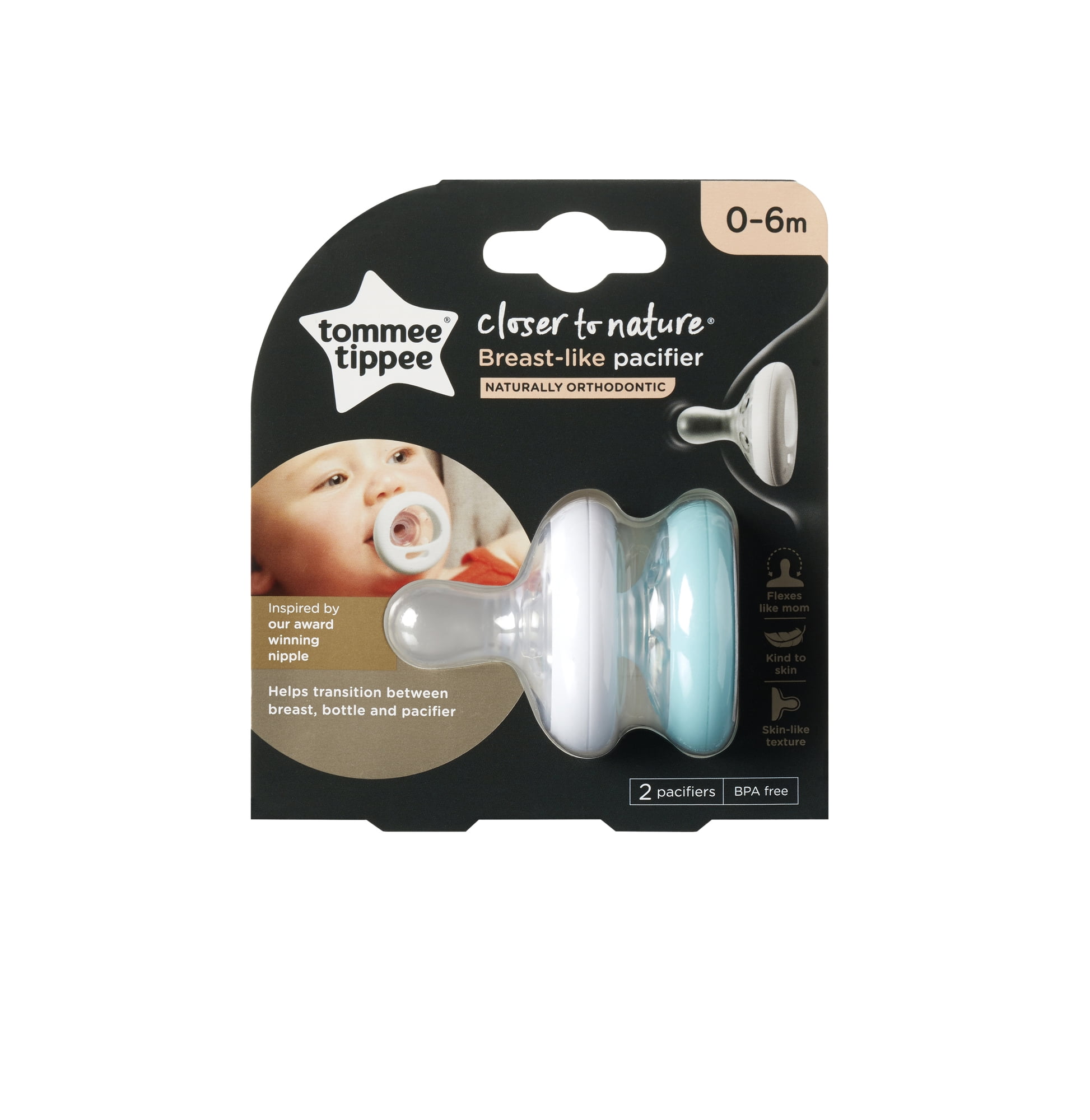 tommee tippee breast like pacifier