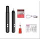 thumbnail image 1 of Lima de uñas eléctrica negra, lijadora de uñas profesional, kit de manicura y pedicura portátil para salón y hogar, kit de manicura y pedicura para salón y hogar, cable, 1 of 5