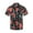 Floral, variant on Surfing Casual Button Down Shirts Short Sleeve Hawaiian Shirt for Men