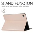 thumbnail image 5 of Dteck Slim Case for Samsung Galaxy Tab A8 10.5 inch 2022 Model (SM-X200/X205/X207), Ultra Thin Lightweight Hard Back Shell Stand Cover with Auto Wake/Sleep, Gold, 5 of 6