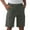 Gray, variant on Vetsdori Elastic Waist Shorts for Men Pockets Pull-On Relaxed Fit Cargo,Outdoor Cotton Casual Mens Shorts Athletic