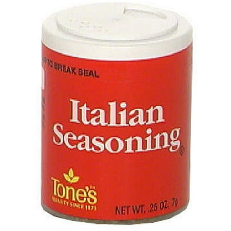 Tone's Italian Seasoning, 0.25 oz (Pack of 6)
