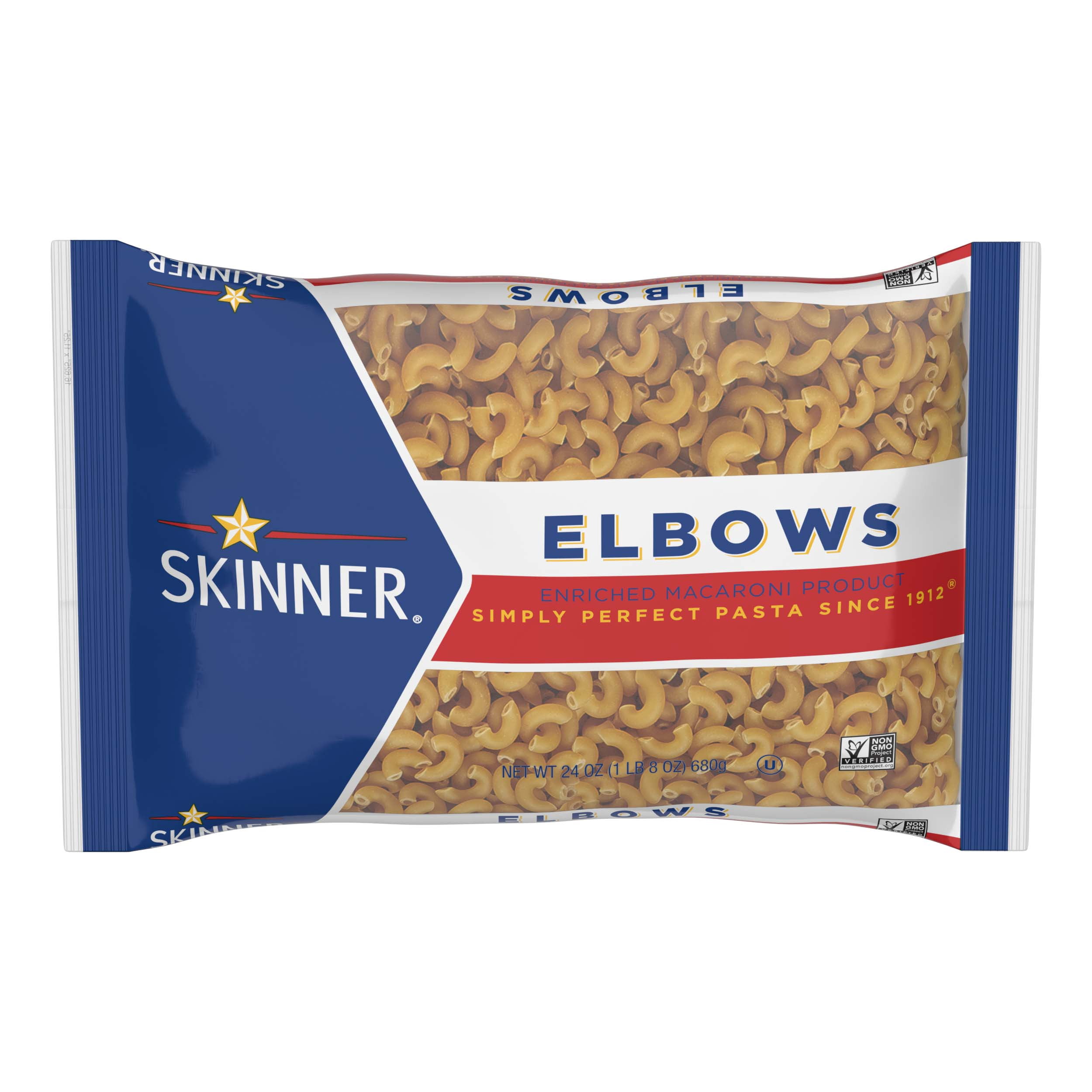 (3 pack) Skinner® Elbows 24 oz. Bag