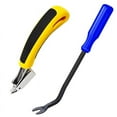thumbnail image 1 of Extracteur d'Agrafes, Outil de Levage pour Rembourrage et Construction, Extracteur de Tapis Robuste, Jaune+bleu, 1 of 7
