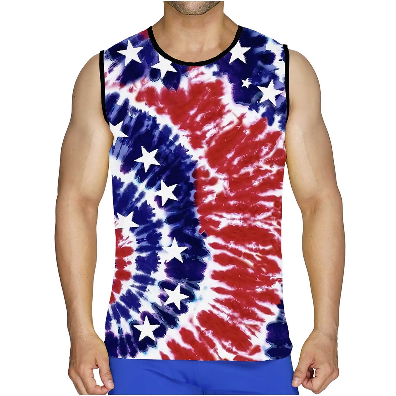 Tall Beach Graphic Tee Tank Tops 