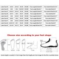 thumbnail image 4 of Patlollav Womens Woman Bowknot Beach Summer Slippers Platform Slope Heels Plus Size Shoes, 4 of 4