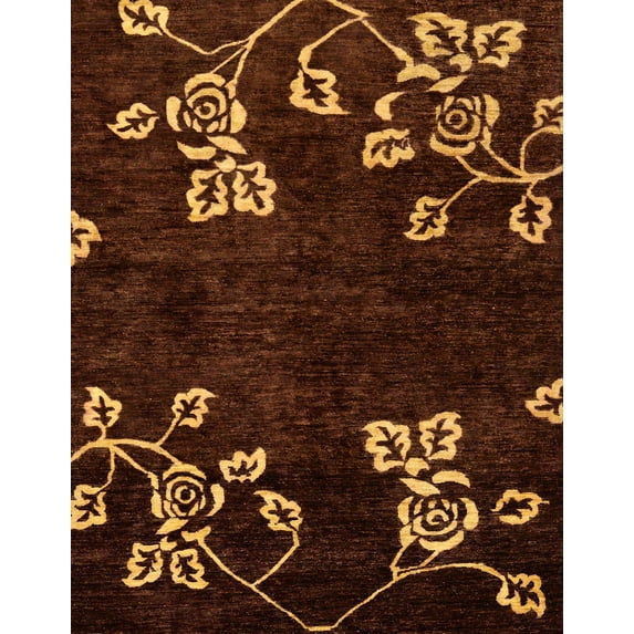 Ahgly Company Machine Washable Indoor Rectangle Abstract Red Area Rugs, 2' x 5'