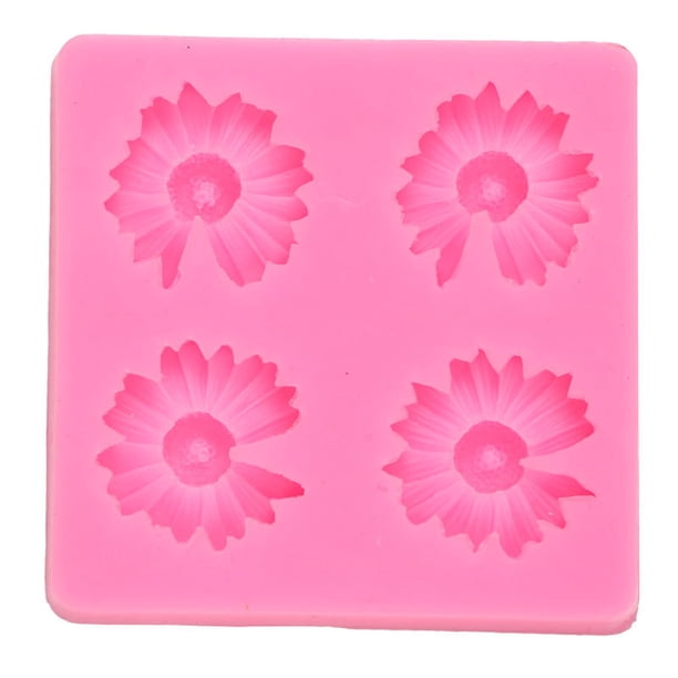 Toystoory Molde de flor de silicona Hotel comedor Bar gelatina Mousse pastel pudín DIY molde boda fiesta vacaciones decoración Herramientas y accesorios para hornear
