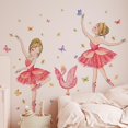 thumbnail image 1 of Un conjunto de pegatinas de pared para chicas bailarinas, película adhesiva decorativa, decoración Mural para dormitorio, cocina y sala de estar, 1 of 4