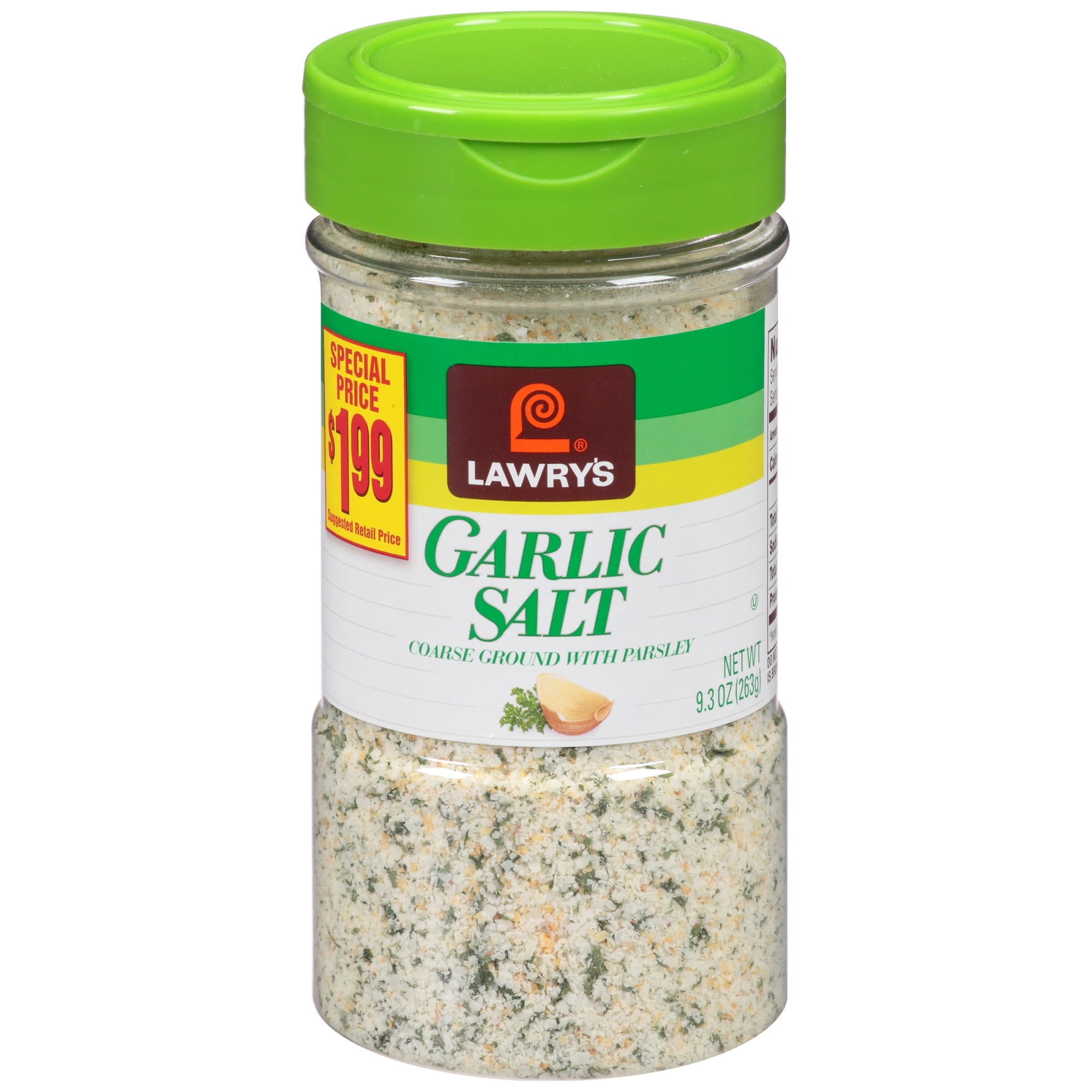 Lawry's Garlic Salt, 9.3 oz