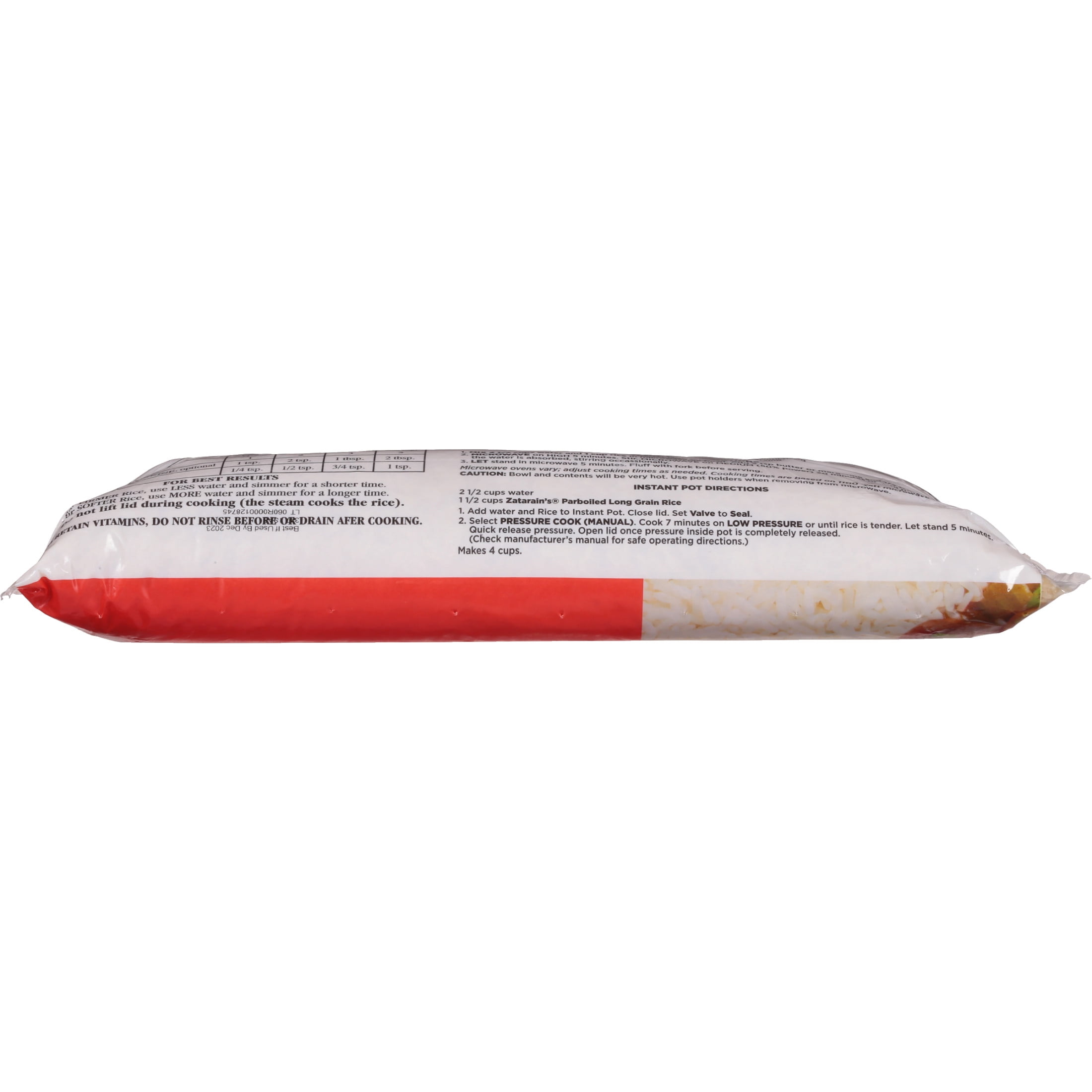 Zatarain's Non-GMO Enriched Parboiled Long Grain Rice, 10.0 lb Bag