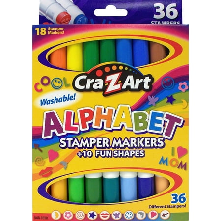 Cra-Z-Art Double-Head Markers, Assorted Colors, 12 Count