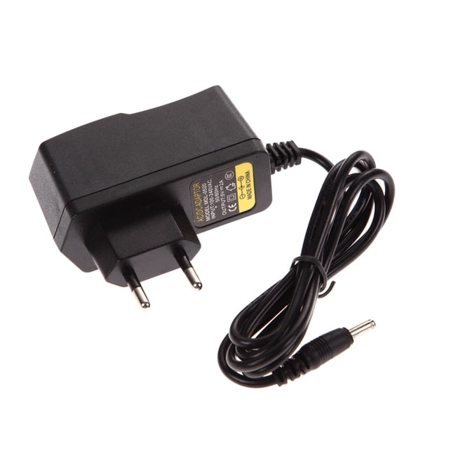 1 Adaptador x Cargador AC 100-240V Convertidor DC 3.5 .35MM 5V 2A 2000mA Enchufe de la UE
