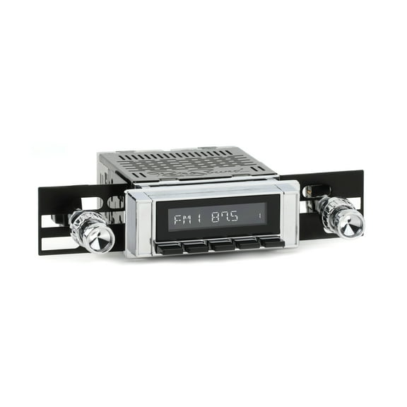 RetroRadio Compatible with 1964-66 Chevrolet C/K Series Truck Features Include Bluetooth, USB, AM/FM HCB-M2-111-04-74C
