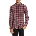 thumbnail image 1 of Theory - Camisa a cuadros para hombre, color rojo, grande, 1 of 1