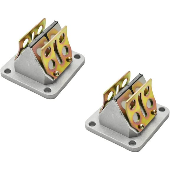 waltyotur 2pcs Reed Valve Assembly Replacement for Yamaha Banshee 350 1987-2006 2GU-13610-01-00