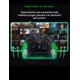 thumbnail image 2 of Control Alambrico Para Pc Emuladores Steam Vibración Negro Con Verde, 2 of 8