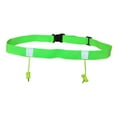thumbnail image 1 of Cinturón para r y triatlón, a para pechera, riñonera ajustable reflectante, soporte para babero, cinturón de día para motocicleta de verano , Verde, 1 of 8