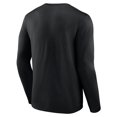 thumbnail image 3 of Men's Black Baltimore Ravens Logo Team Lockup Long Sleeve T-Shirt, 3 of 3