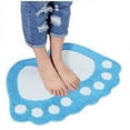 thumbnail image 3 of Bonitas almohadillas para los pies, alfombra suave de microfibra para baño, felpudo antideslizante, felpudo grande bonito, alfombra absorbente para dormitorio, alfombra de cocina Ofspeizc MZQ-0880-8, 3 of 6