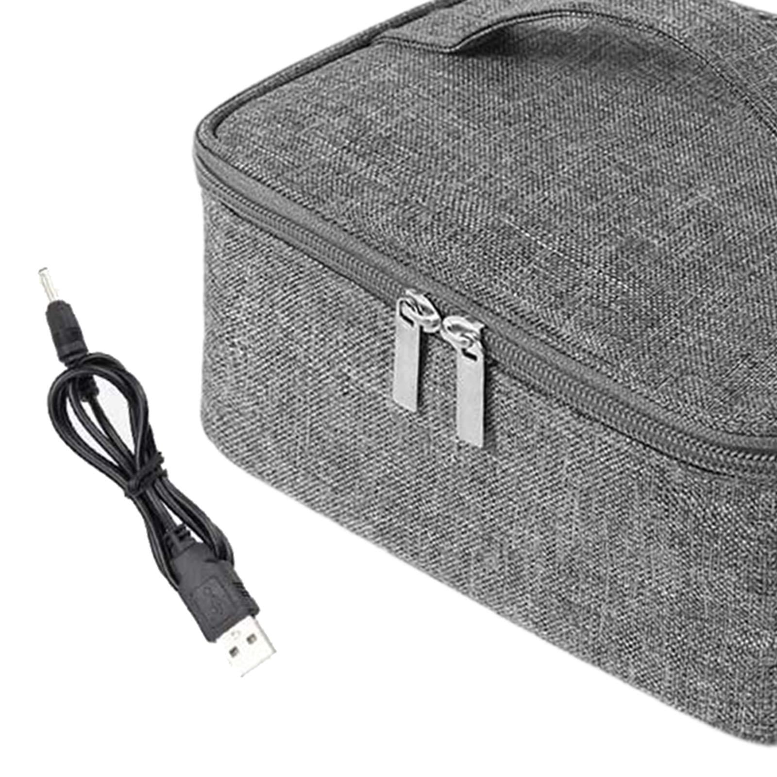 Baoblaze Food Warmer USB Food Lunch Heating Bag Portable Oven for Picnic Home Camping classic