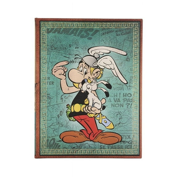 Paperblanks | Asterix the Gaul | The Adventures of Asterix | Hardcover Journals | Ultra | Unlined | Elastic Band | 144 Pg | 120 GSM (Diary)