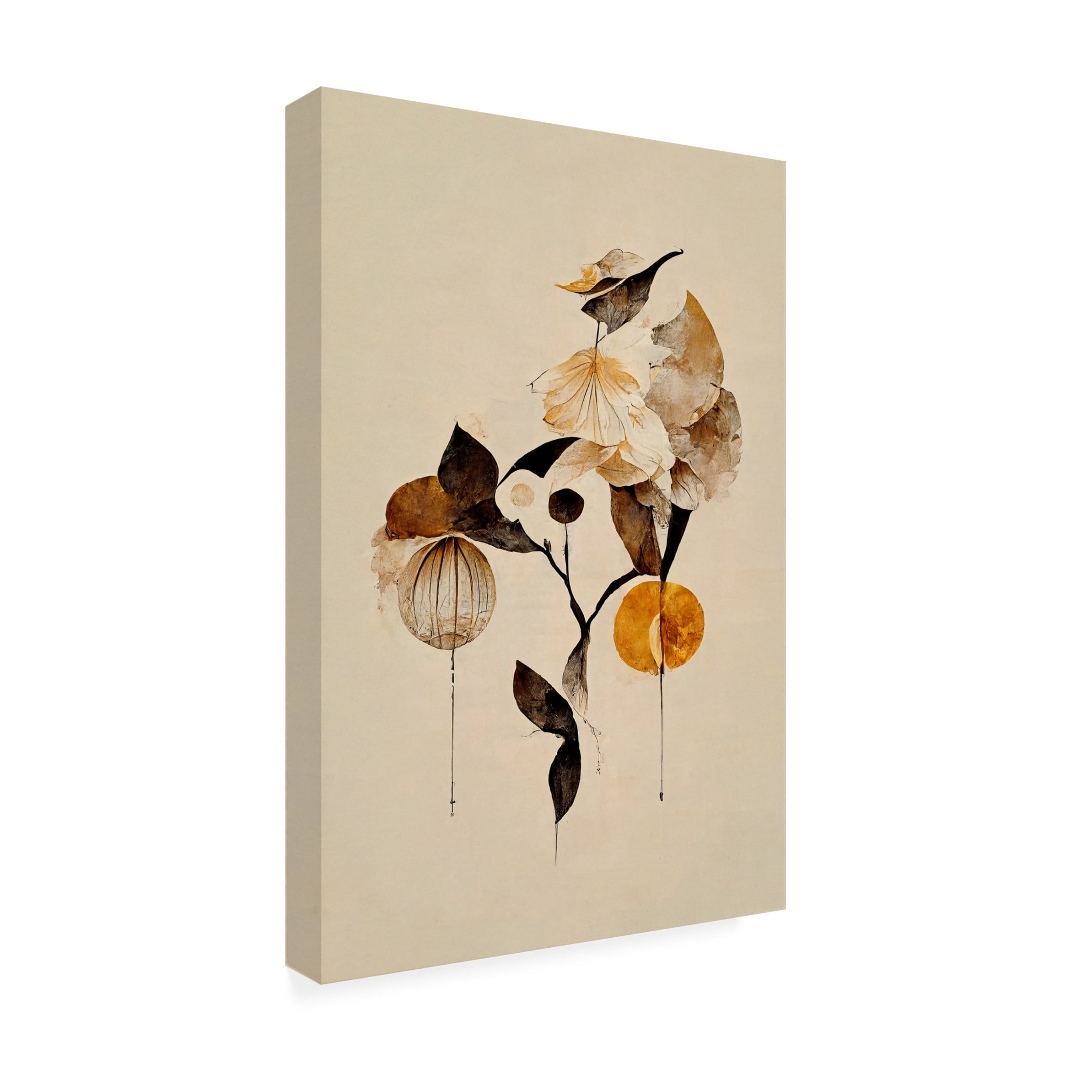 Canvas Wall Art - Treechild 'La FragilitAu' Wall Art for Living Room, Bedroom, or Office D?cor by Trademark Fine Art - 30 x 47 Inches