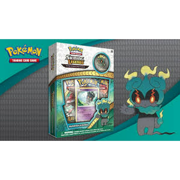 Pokemon Sun & Moon 3.5 Shining Legends Marshadow Pin Collection -  Walmart.com