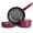 Purple, variant on Walchoice 5Pcs Pots and Pans Set, Granite Nonstick Cookware Set with Detachable Handle, Stackable Kitchen Cooking Set with Saucepan Frying Pans, Induction Compatible & Oven Safe - Purple