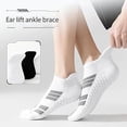 thumbnail image 2 of Kngdrt Reliableof Non Slip Socks for Men, Unisex Low-Cut No-Show Sports Socks with Grips, Breathable and Sweat-Wicking, 2 of 7