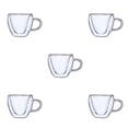 thumbnail image 3 of Billuyoard Taza de agua de viaje, tazas de jugo de fruta de alta temperatura, accesorios de borosilicato, recipiente para regalo, leche en forma Type2 NO2, 3 of 6