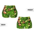 thumbnail image 5 of Fotbe Cactus And Succulents Seamless Shorts, Womens Workout Shorts High Waist Stretch Booty Short for Gym/Yoga/Running/Biking-X-Large, 5 of 9