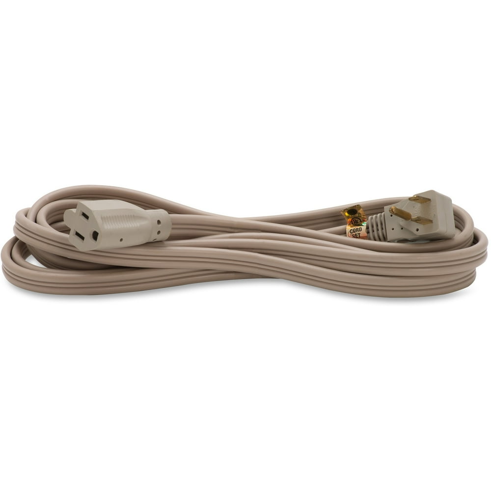Compucessory, CCS25146, Heavy Duty Indoor Extension Cord, 1, Gray