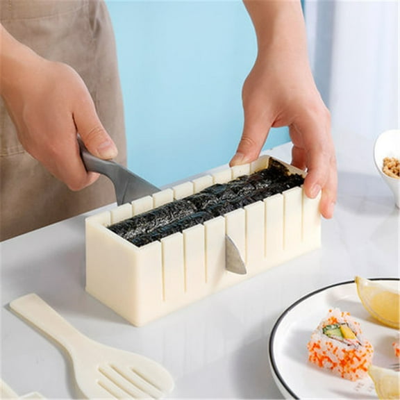 DIY round sushi mold love sushi square sushi tool set Rice Ball Mold Chummist