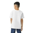 thumbnail image 3 of Gildan Youth Heavy Cotton T-Shirt, Blank Tee for Crafts & DIY, Kids Short Sleeve Tee, White, XS, 3 of 5