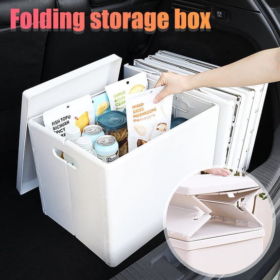 Home Textile Storage,Finishing Box Plastic Folding Storage Large Box Toy Box Storage Sundries Housekeeping & Organizers