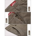 thumbnail image 6 of Matchstick Women Cargo Pants Casual Solid Trousers with Pockets, 6 of 8