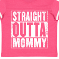 thumbnail image 4 of Inktastic Straight Outta Mommy Funny Boys or Girls Toddler T-Shirt, 4 of 5